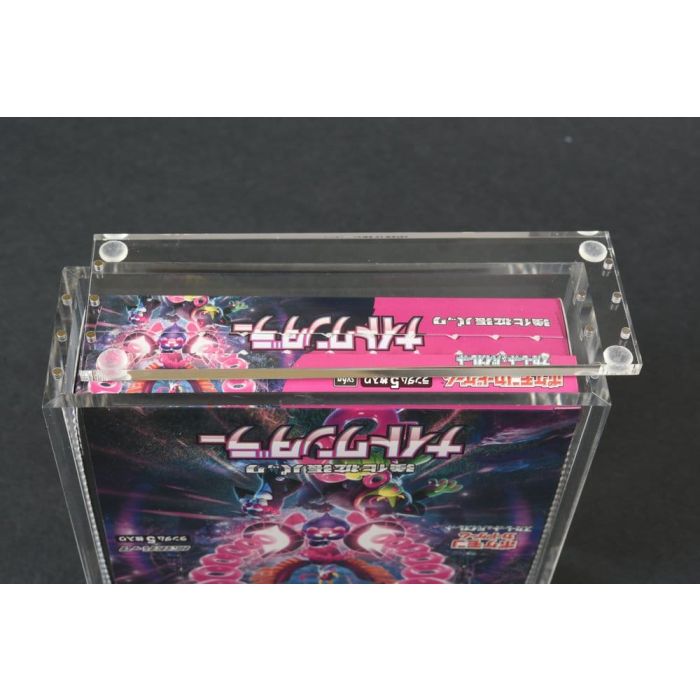 Evoretro Acrylic Display Case for Pokémon Large Japanese Booster Box
