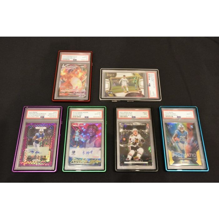 Slab Case Protectors for PSA Graded Cards Black