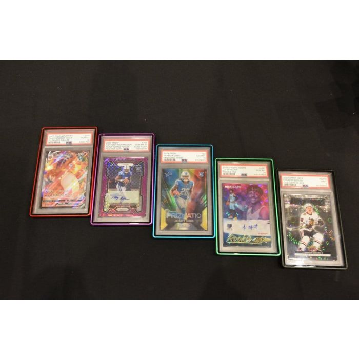 Slab Case Protectors for PSA Graded Cards Yellow