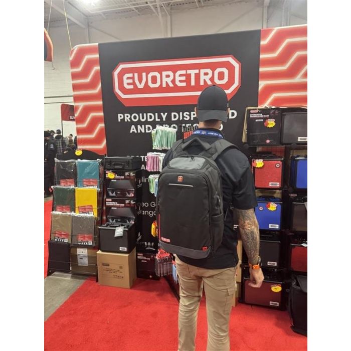 Evoretro HybridPro Travel Backpack Black