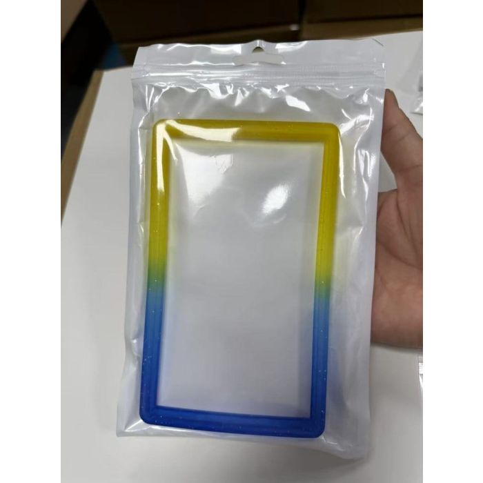 Evoretro Bumper for PSA Graded Card Slab Gradient Yellow-Blue Glitter