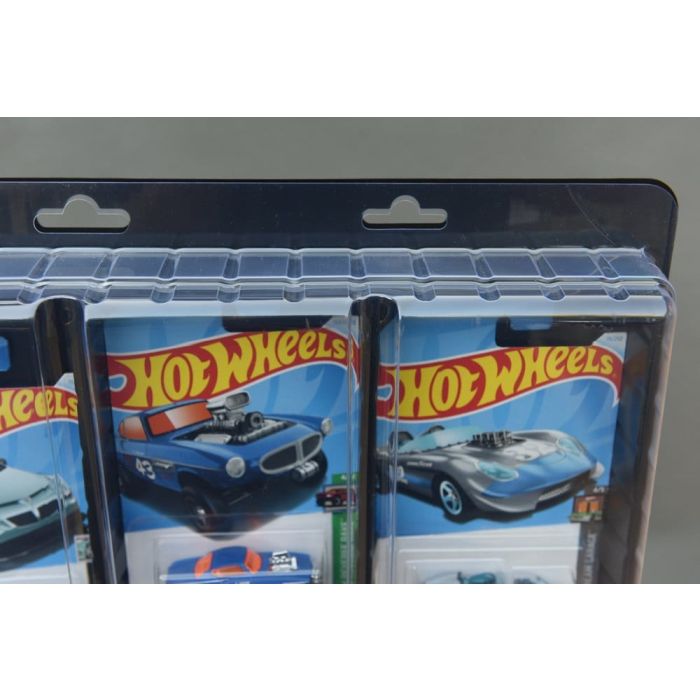 Evoretro Wall Display for 32 Carded Diecast Cars 3-Pack