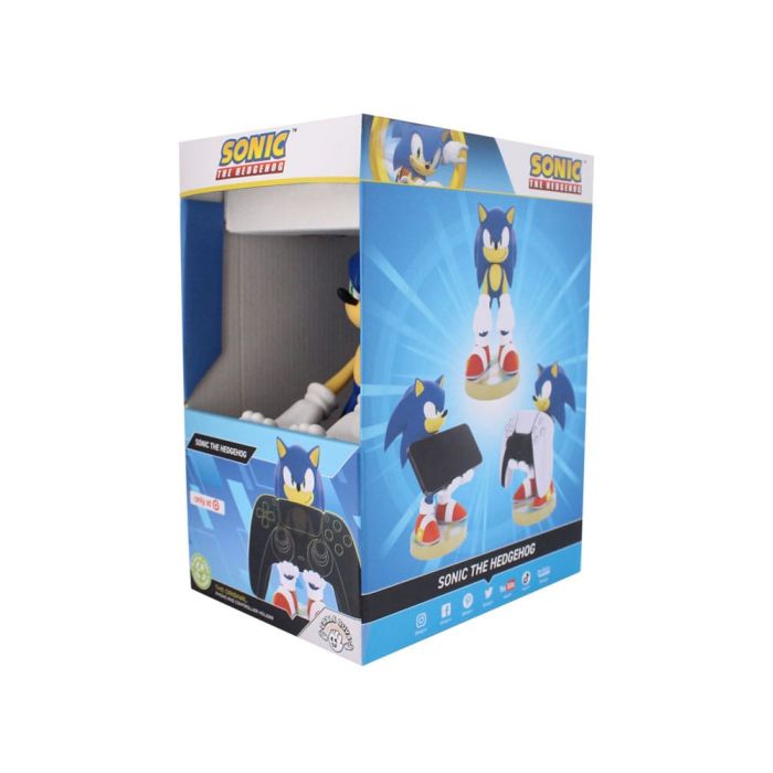 Sonic the Hedgehog Cable Guys Charging Stand Sonic 20 cm