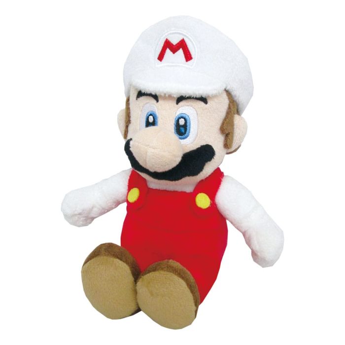 Super Mario Plush Figure Mario Fire 24 cm           