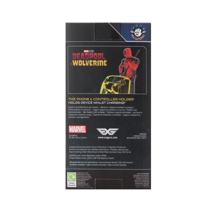 Marvel Cable Guys R.E.S.T Collectable Charging Stand Deadpool 3 23 cm