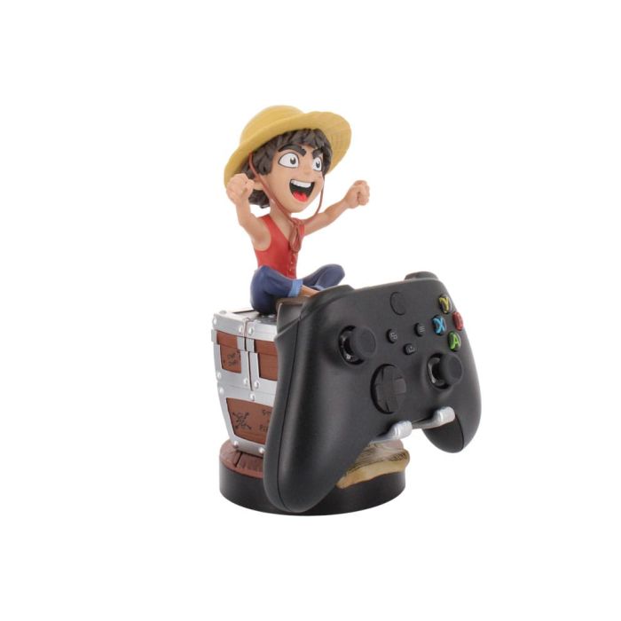 One Piece Cable Guys Charging Stand Luffy Wanted Poster 21 cm