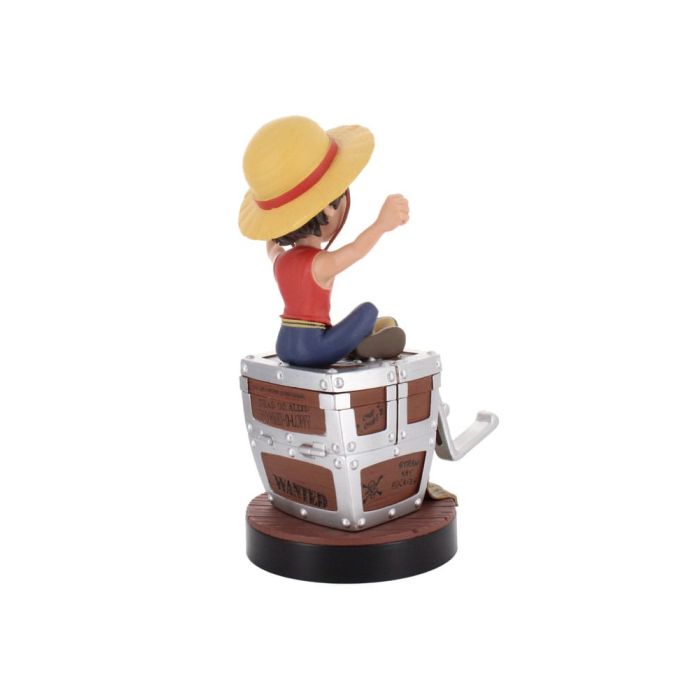 One Piece Cable Guys Charging Stand Luffy Wanted Poster 21 cm