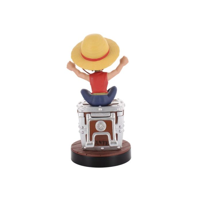 One Piece Cable Guys Charging Stand Luffy Wanted Poster 21 cm
