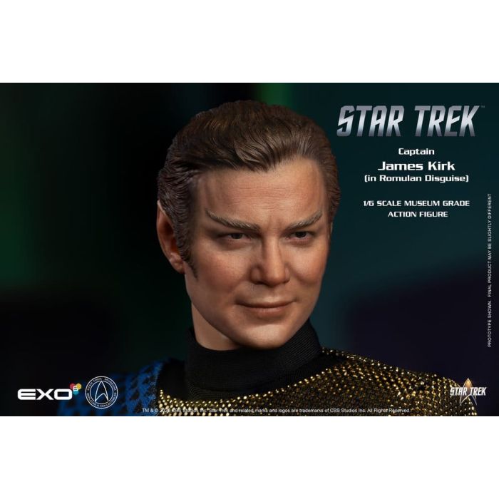 Star Trek: The Original Series Action Figure 1/6 Captain James T. Kirk (Romulan Disguise) 29 cm