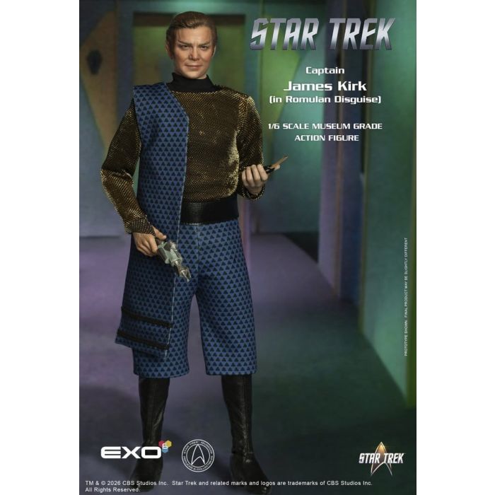 Star Trek: The Original Series Action Figure 1/6 Captain James T. Kirk (Romulan Disguise) 29 cm