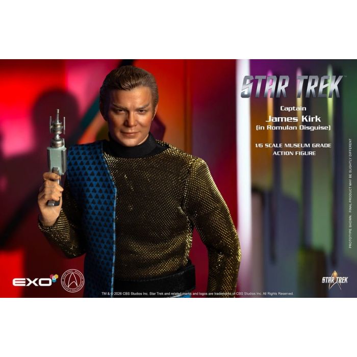 Star Trek: The Original Series Action Figure 1/6 Captain James T. Kirk (Romulan Disguise) 29 cm