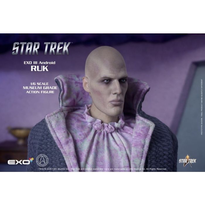 Star Trek: The Original Series Action Figure 1/6 Ruk EXO III Android 33 cm
