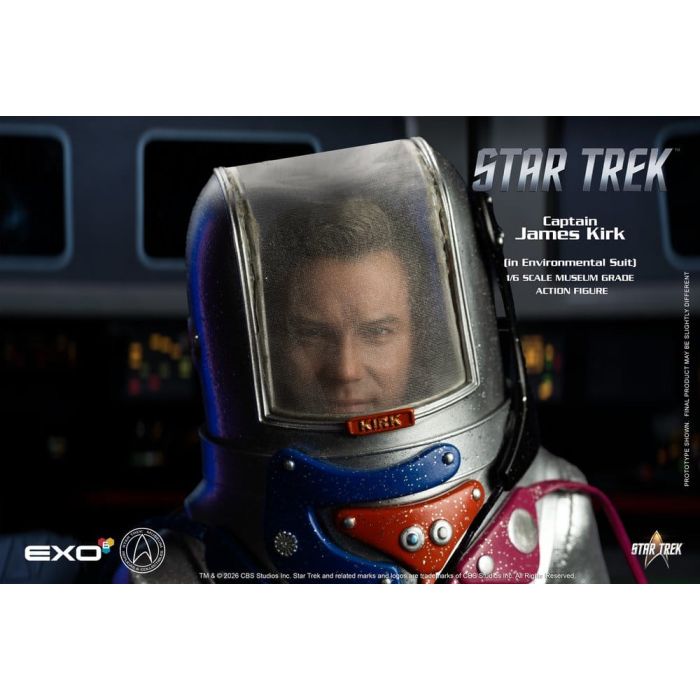 Star Trek: The Original Series Action Figure 1/6 Captain James T. Kirk (in Environmental Suit) 29 cm