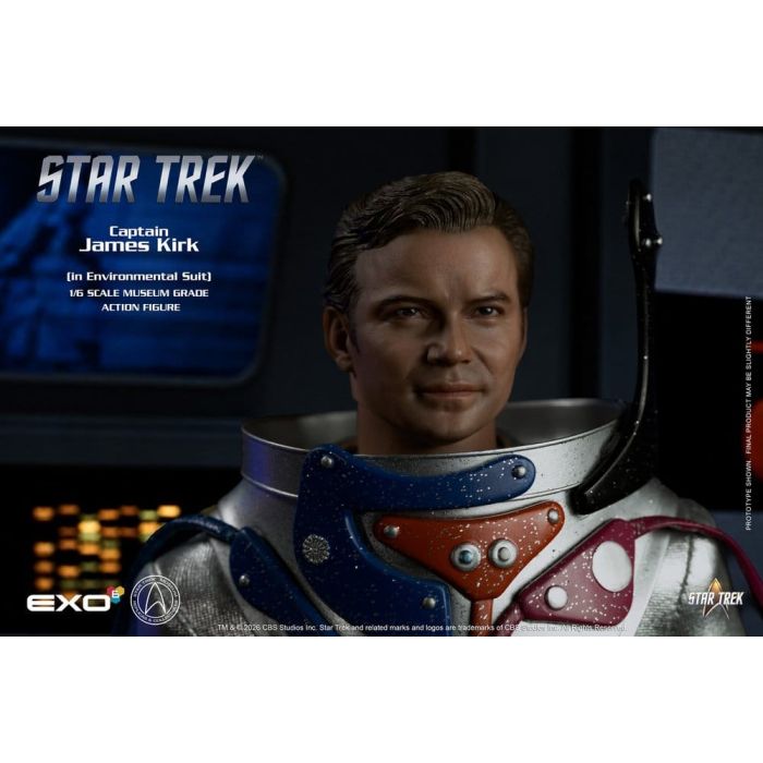 Star Trek: The Original Series Action Figure 1/6 Captain James T. Kirk (in Environmental Suit) 29 cm