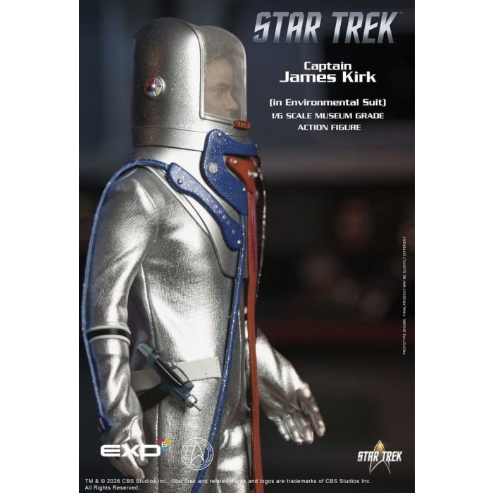 Star Trek: The Original Series Action Figure 1/6 Captain James T. Kirk (in Environmental Suit) 29 cm
