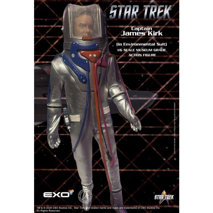Star Trek: The Original Series Action Figure 1/6 Captain James T. Kirk (in Environmental Suit) 29 cm