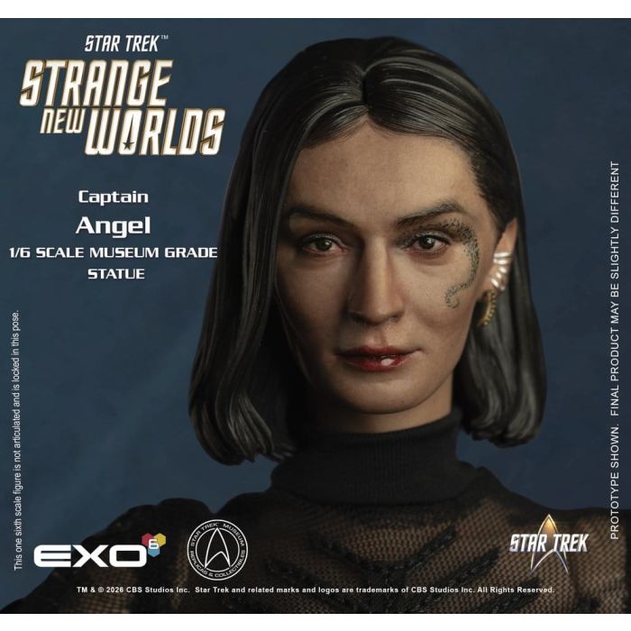 Star Trek: Strange New Worlds Mixed Media Figure 1/6 Captain Angel 28 cm