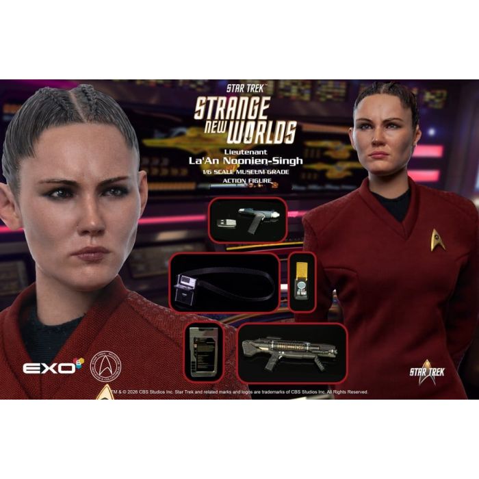 Star Trek: Strange New Worlds Action Figure 1/6 Lt. La'An Noonien-Singh 28 cm
