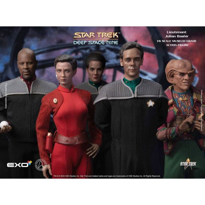 Star Trek: Deep Space Nine Action Figure 1/6 Dr. Julian Bashir 30 cm