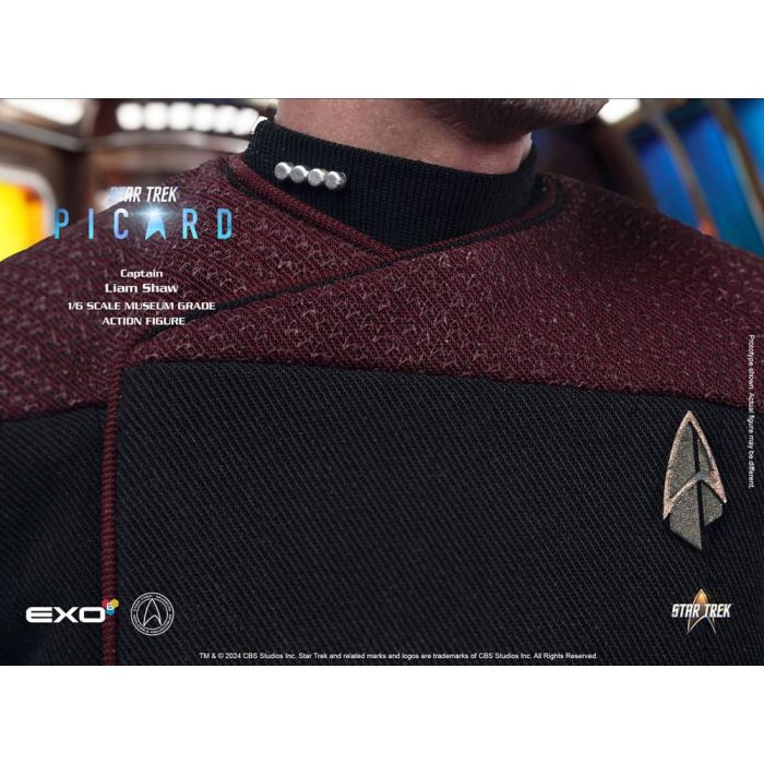 Star Trek: Picard Action Figure 1/6 Captain Liam Shaw 30 cm