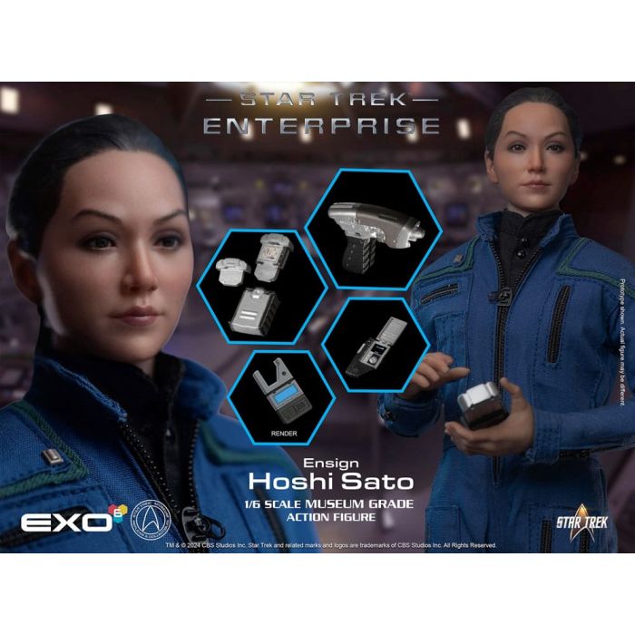 Star Trek: Enterprise Action Figure 1/6 Ensign Hoshi Sato 28 cm