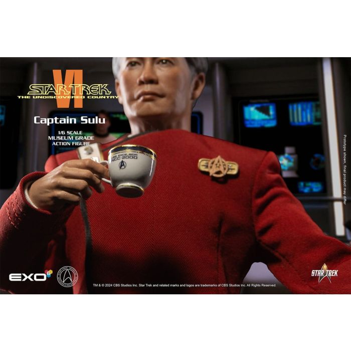 Star Trek VI: The Undiscovered Country Action Figure 1/6 Captain Hikaru Sulu 28 cm