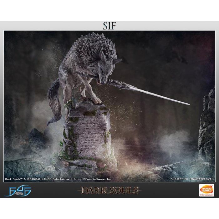 Dark Souls Statue The Great Grey Wolf Sif 64 cm