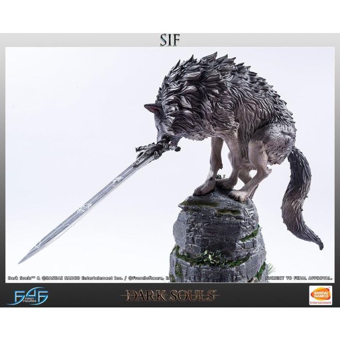 Dark Souls Statue The Great Grey Wolf Sif 64 cm
