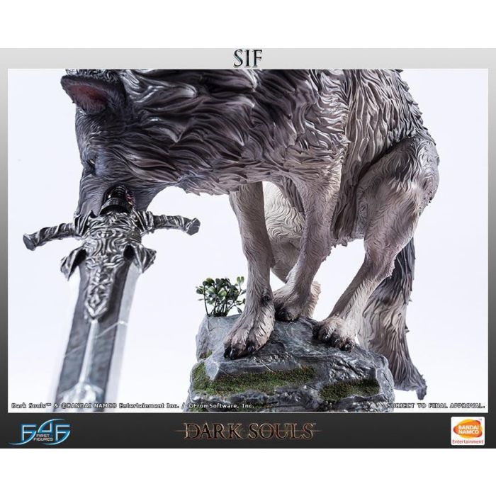 Dark Souls Statue The Great Grey Wolf Sif 64 cm