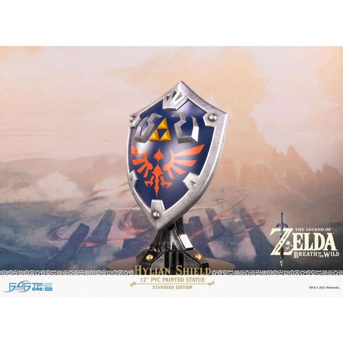 The Legend of Zelda Breath of the Wild PVC Statue Hylian Shield Standard Edition 29 cm