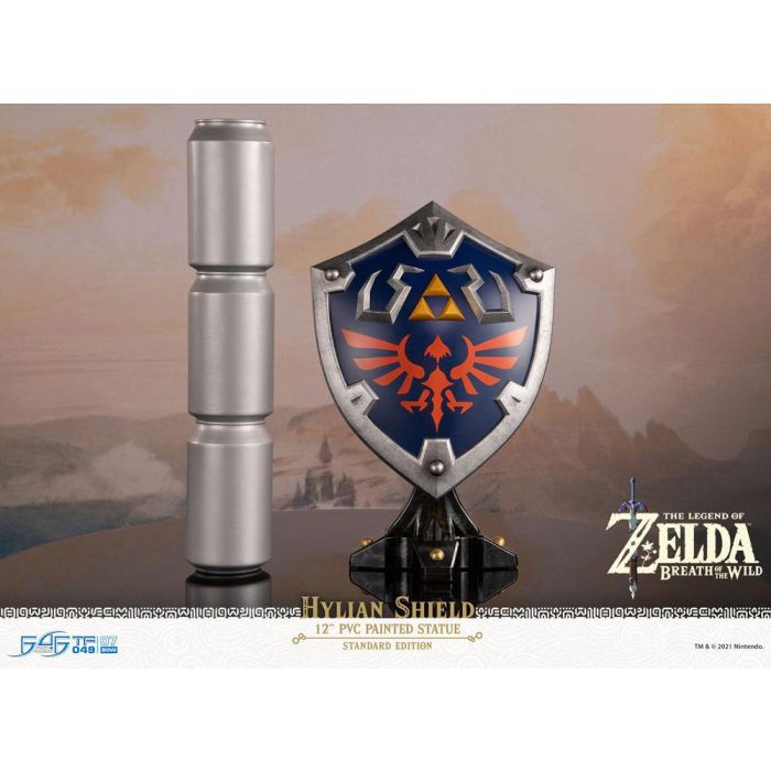 The Legend of Zelda Breath of the Wild PVC Statue Hylian Shield Standard Edition 29 cm