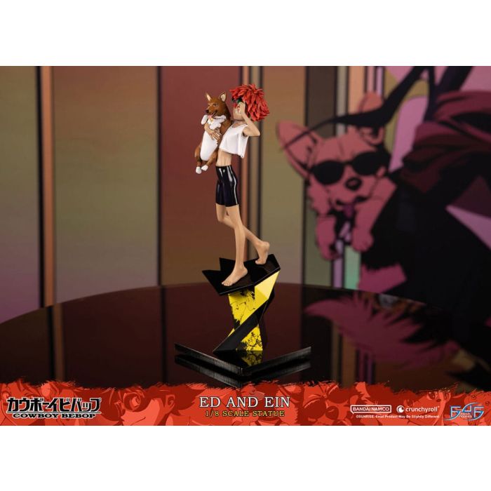 Cowboy Bebop Statue 1/8 Ed & Ein 28 cm