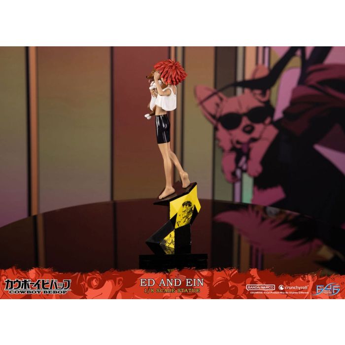 Cowboy Bebop Statue 1/8 Ed & Ein 28 cm