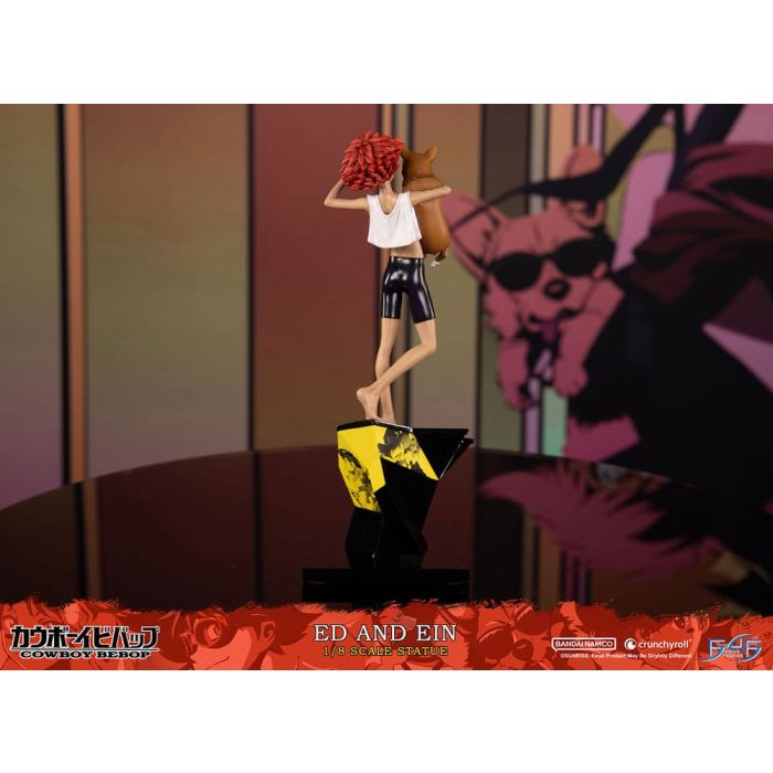 Cowboy Bebop Statue 1/8 Ed & Ein 28 cm