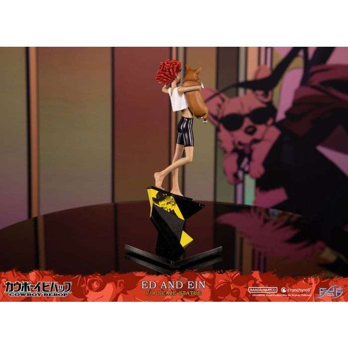 Cowboy Bebop Statue 1/8 Ed & Ein 28 cm