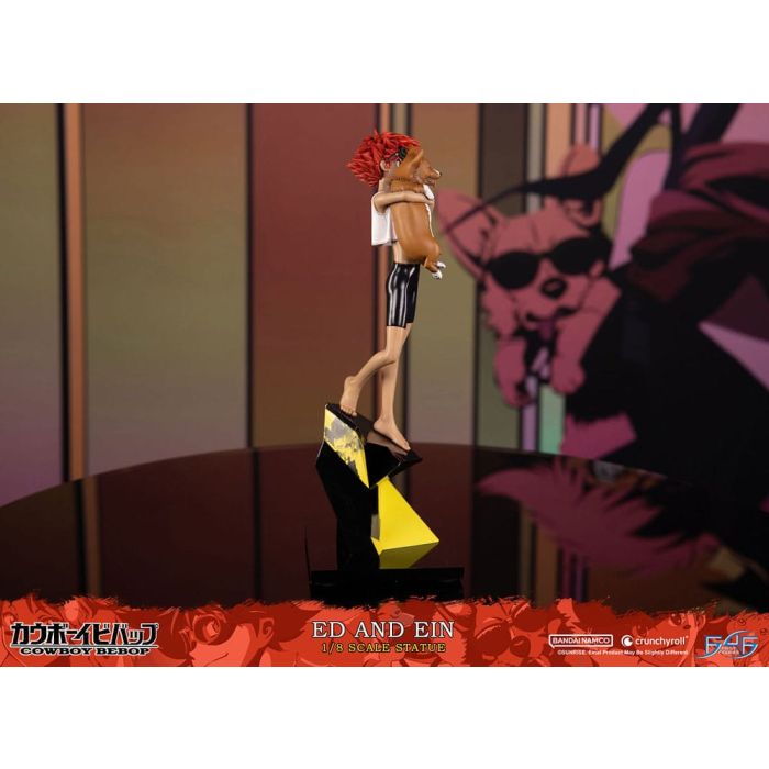 Cowboy Bebop Statue 1/8 Ed & Ein 28 cm