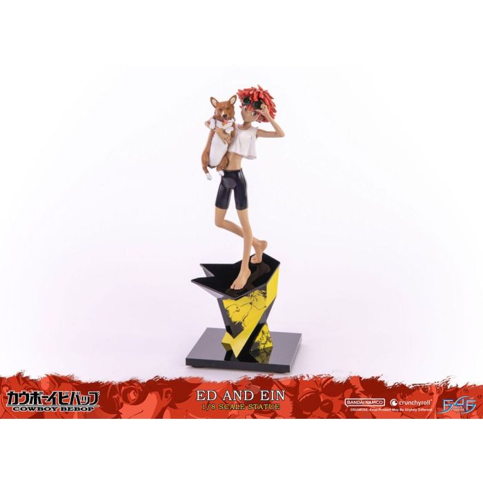 Cowboy Bebop Statue 1/8 Ed & Ein 28 cm