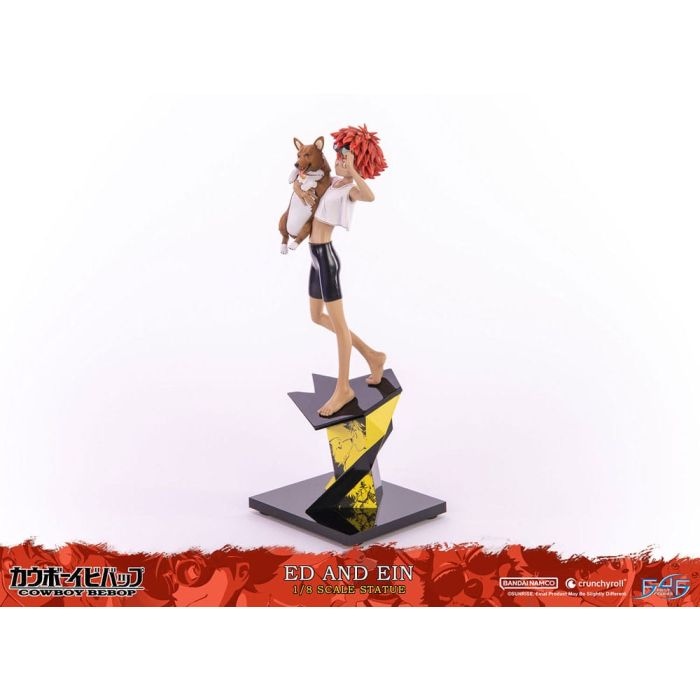 Cowboy Bebop Statue 1/8 Ed & Ein 28 cm