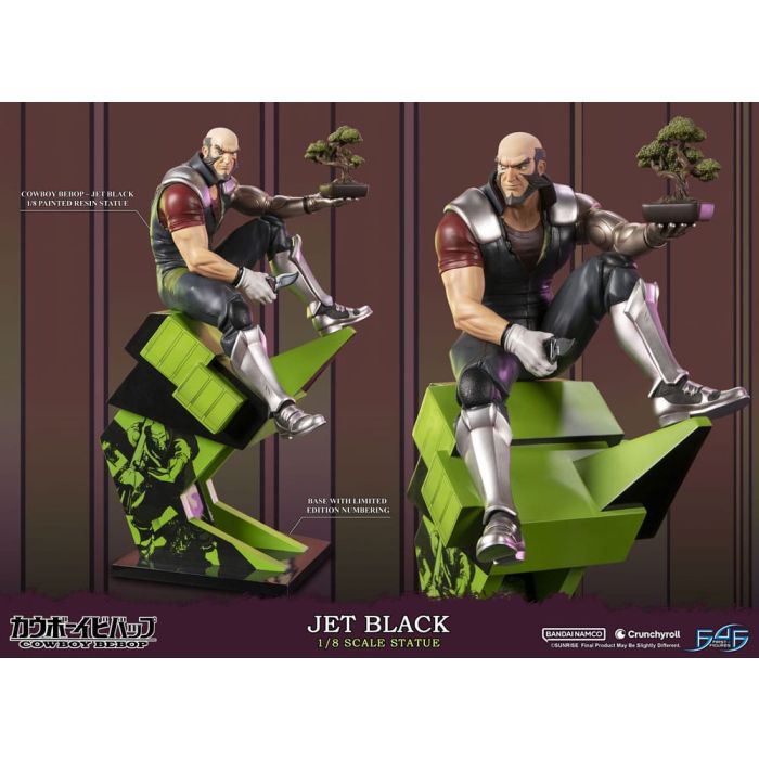 Cowboy Bebop Statue 1/8 Jet Black 30 cm