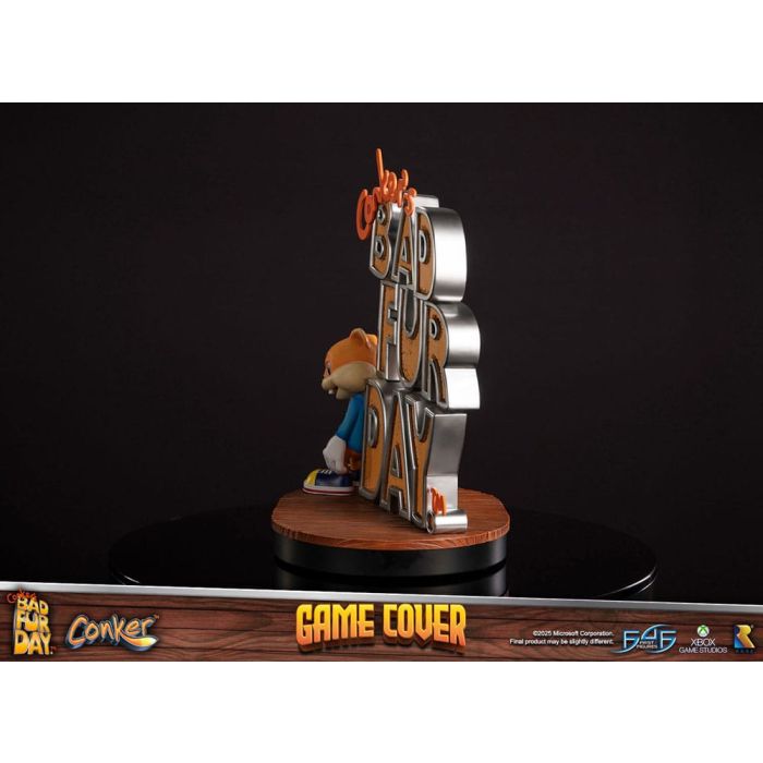 Conker´s Bad Fur Day Statue Game Cover Exclusive Edition 45 cm