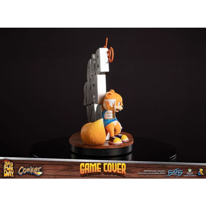 Conker´s Bad Fur Day Statue Game Cover Exclusive Edition 45 cm