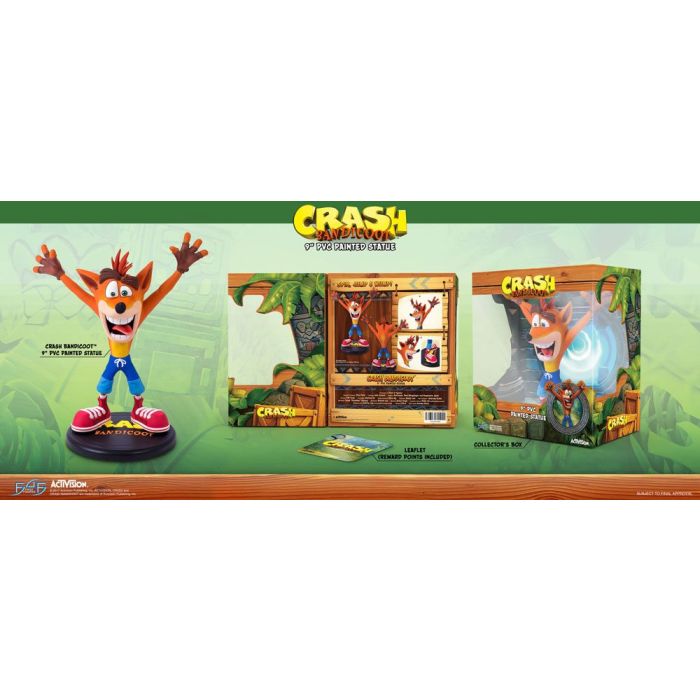 Crash Bandicoot N. Sane Trilogy PVC Statue Crash Bandicoot 23 cm
