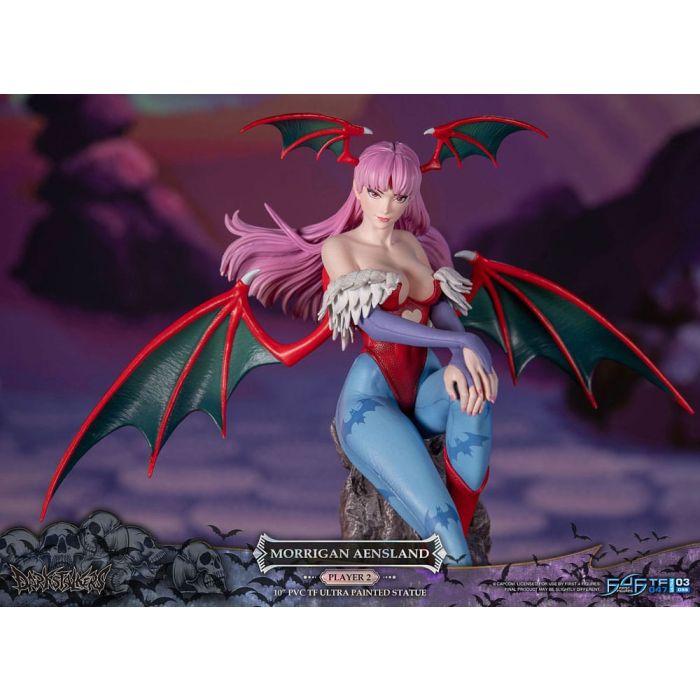 Darkstalkers PVC Statue Morrigan Aensland Player 2 Variant 25 cm