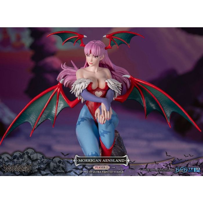 Darkstalkers PVC Statue Morrigan Aensland Player 2 Variant 25 cm