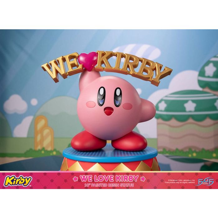 Kirby Statue We Love Kirby 24 cm