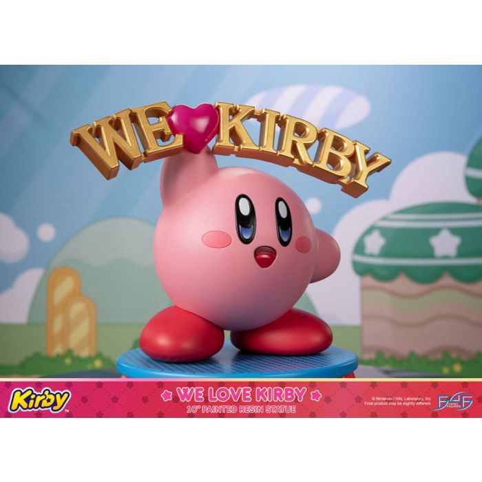 Kirby Statue We Love Kirby 24 cm