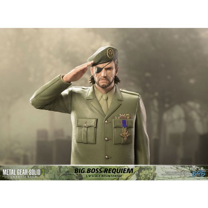 Metal Gear Solid 3: Snake Eater Statue 1/4 Big Boss Requiem 55 cm