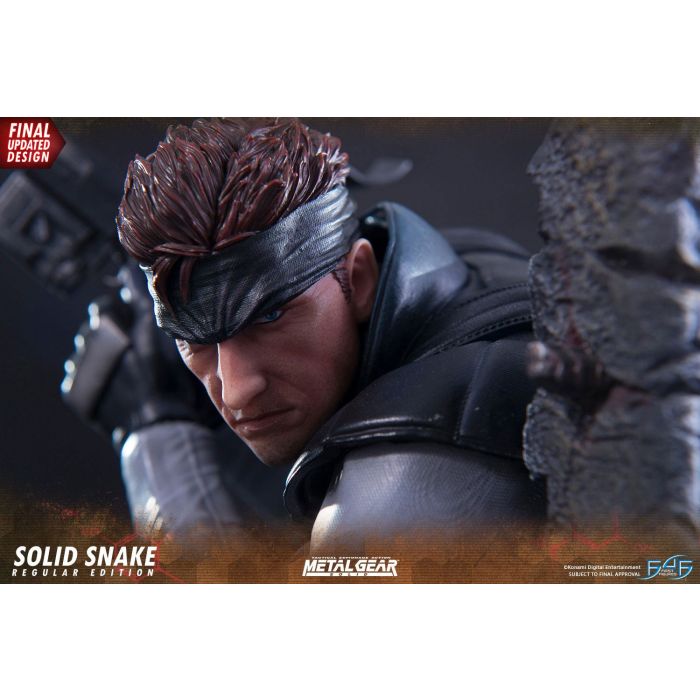 Metal Gear Solid Statue Solid Snake 44 cm