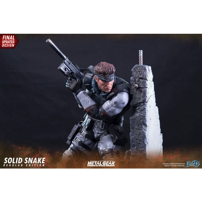 Metal Gear Solid Statue Solid Snake 44 cm