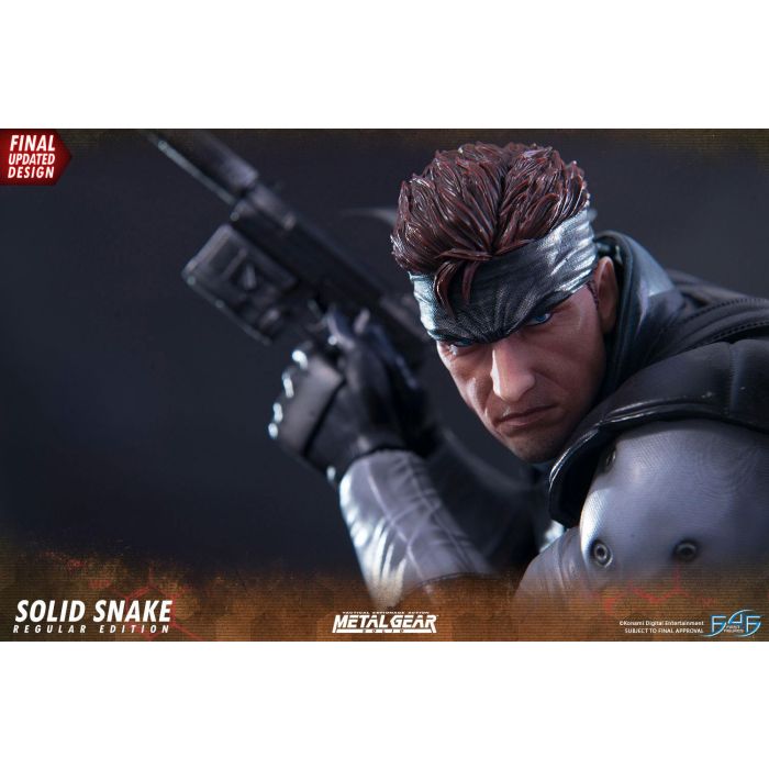 Metal Gear Solid Statue Solid Snake 44 cm